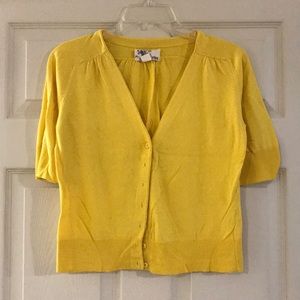 Title Nine half sleeve cardi sz M